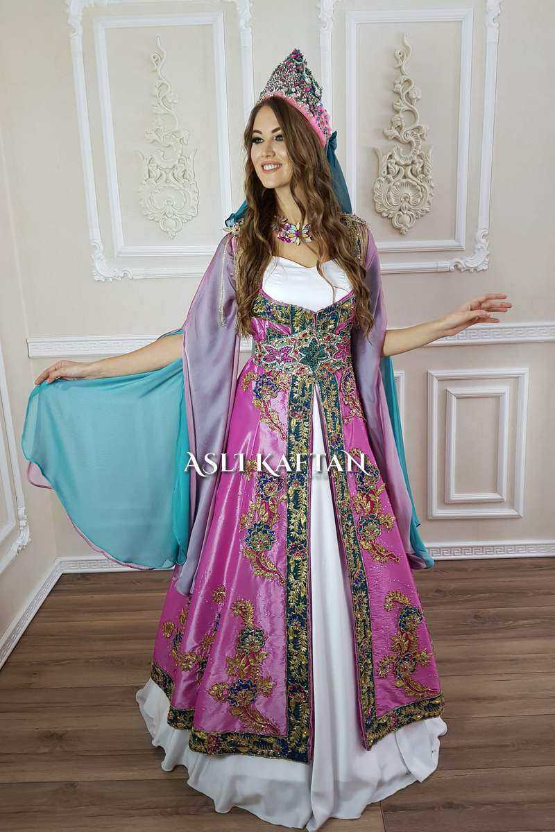 The Büşra Henna Dress Model -037