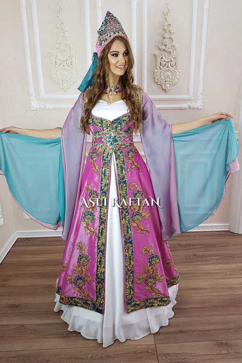 The Büşra Henna Dress Model -037 - Image 3