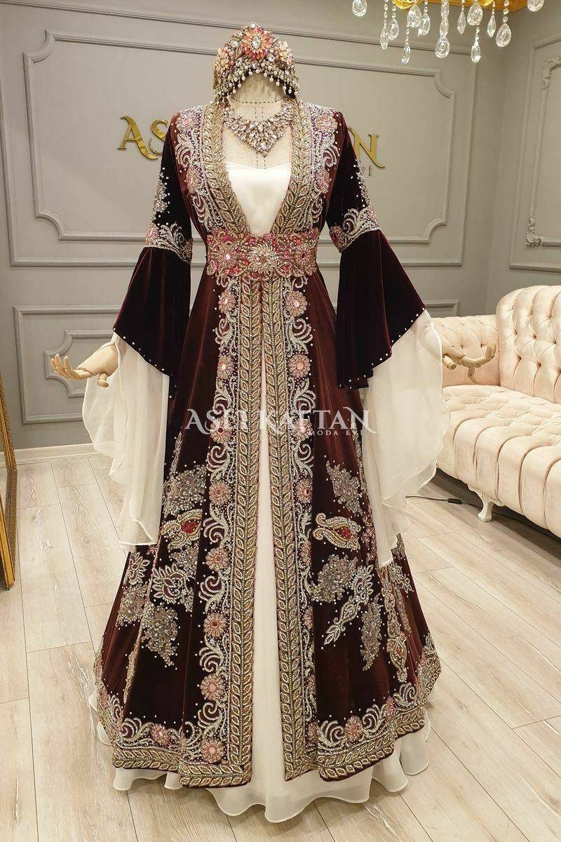 The Arzum Henna Dress Model – 148