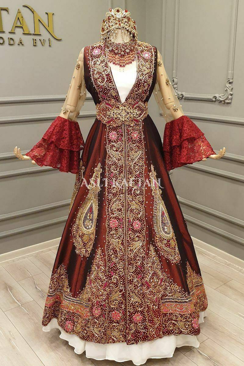 The Işılay Henna Dress Model – 063