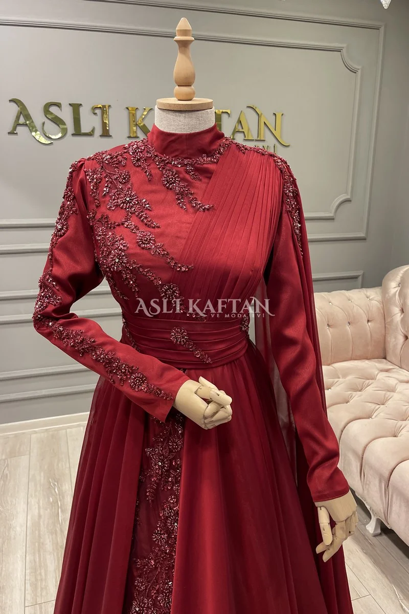 Afra Bordo Abiye Modeli, 