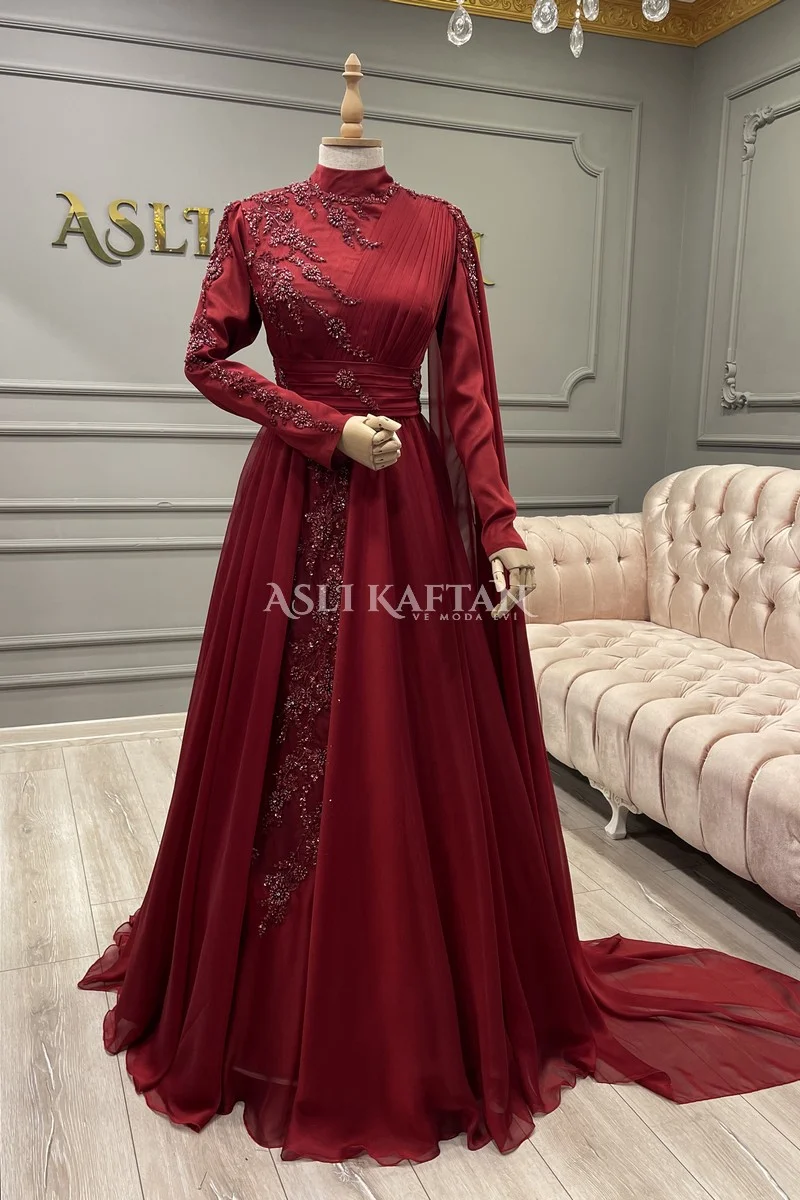 Afra Bordo Abiye Modeli, 