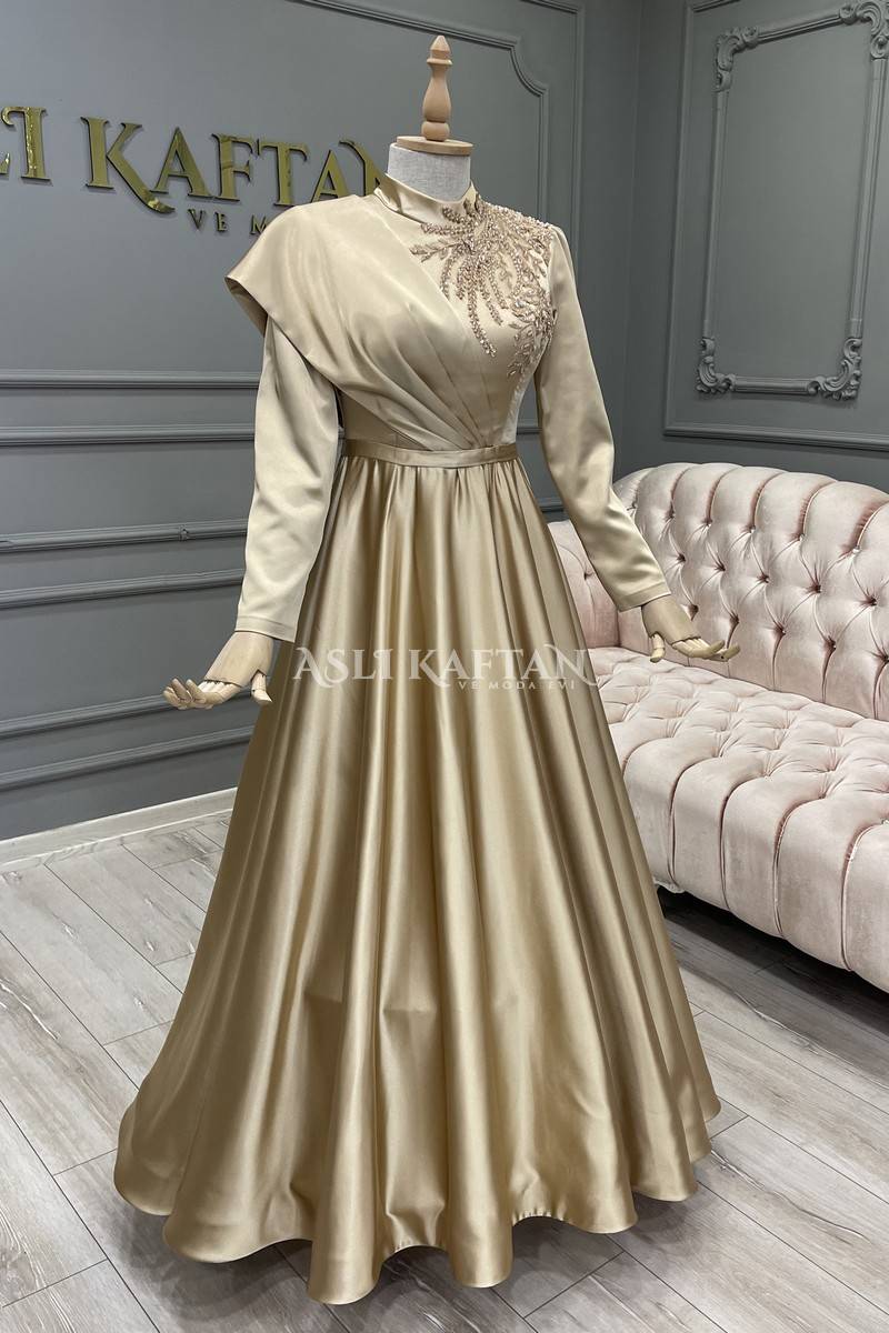 Sitare Gold Abiye Modeli